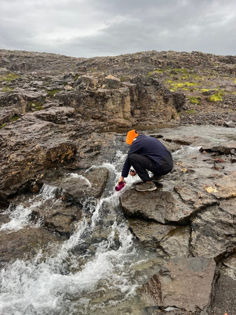 Wasser auffüllen
